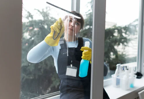 Nettoyage de vitres intérieures et extérieures à Moulins